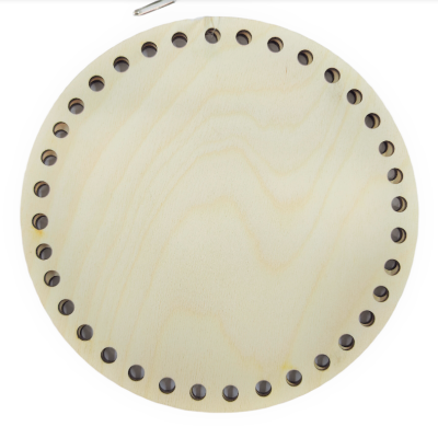 WOODEN CIRCLE BAG BOTTOM