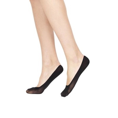 SHOE-LINERS IN COMFORTABLE MICROFIBRE & ELASTANE 2 PAIRS