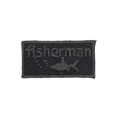 ΘΕΡΜΟΚΟΛΛΗΤΙΚΟ ΣΗΜΑ ΜΙΚΡΟ "FISHERMAN" black grey