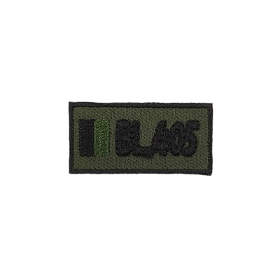 IRON ON PATCH RECTANGLE SMALL "BL405" olive