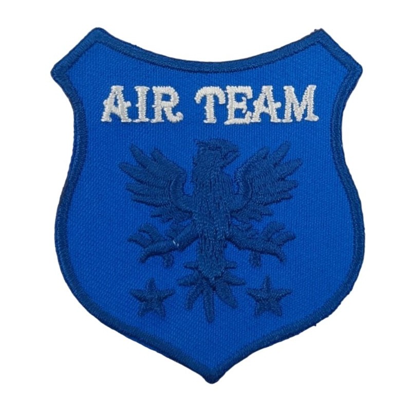 IRON ON PATCH SQUARE BIG "AIR TEAM"