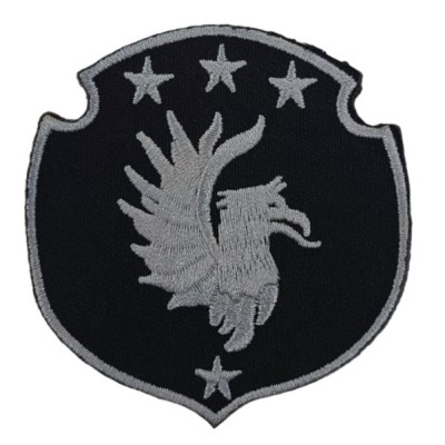 IRON ON PATCH SQUARE BIG STARS