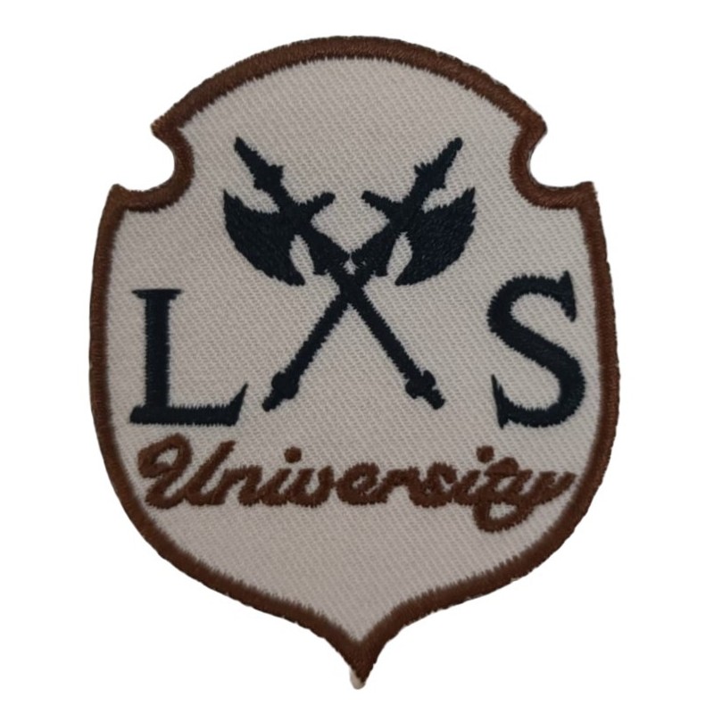 IRON ON PATCH SQUARE BIG "UNIVERSCITY"