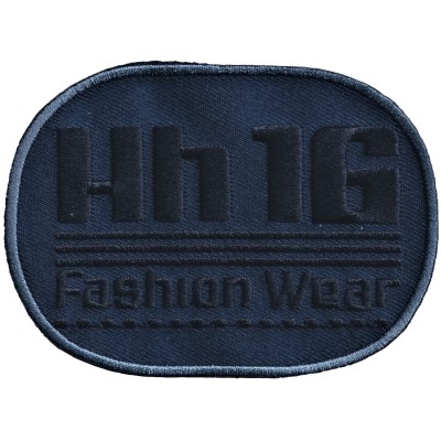 IRON ON PATCH RECTANGLE XL "Hh 16 FASHION WEAR"