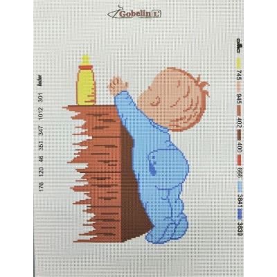 ΣΤΑΜΠΩΤA ΚΕΝΤΗΜΑTA ΚΑΡΔΟ KIT ART.60 BABY ID ON AIDA