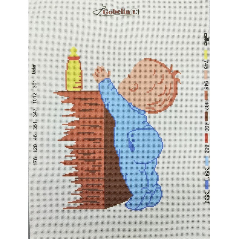 ΣΤΑΜΠΩΤA ΚΕΝΤΗΜΑTA ΚΑΡΔΟ KIT ART.60 BABY ID ON AIDA