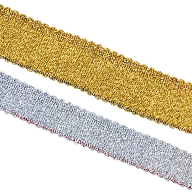 ΕΚΚΛΗΣΙΑΣΤΙΚΟ ΜΕΤΑΛΛΙΚΟ ΚΡΟΣΣΙ LUREX 3.5 εως 5.5 cm