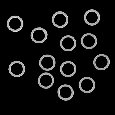 ΠΛΑΣΤΙΚΟΙ ΚΡΙΚΟΙ ΓΙΑ ΠΛΕΞΙΜΟ  1 cm (ΣΙΛΙΚΟΝΗΣ)