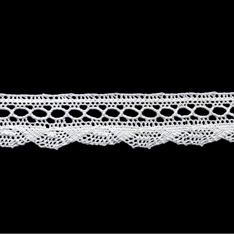 CROCHET LACE COTTON  2.5 cm art.1349