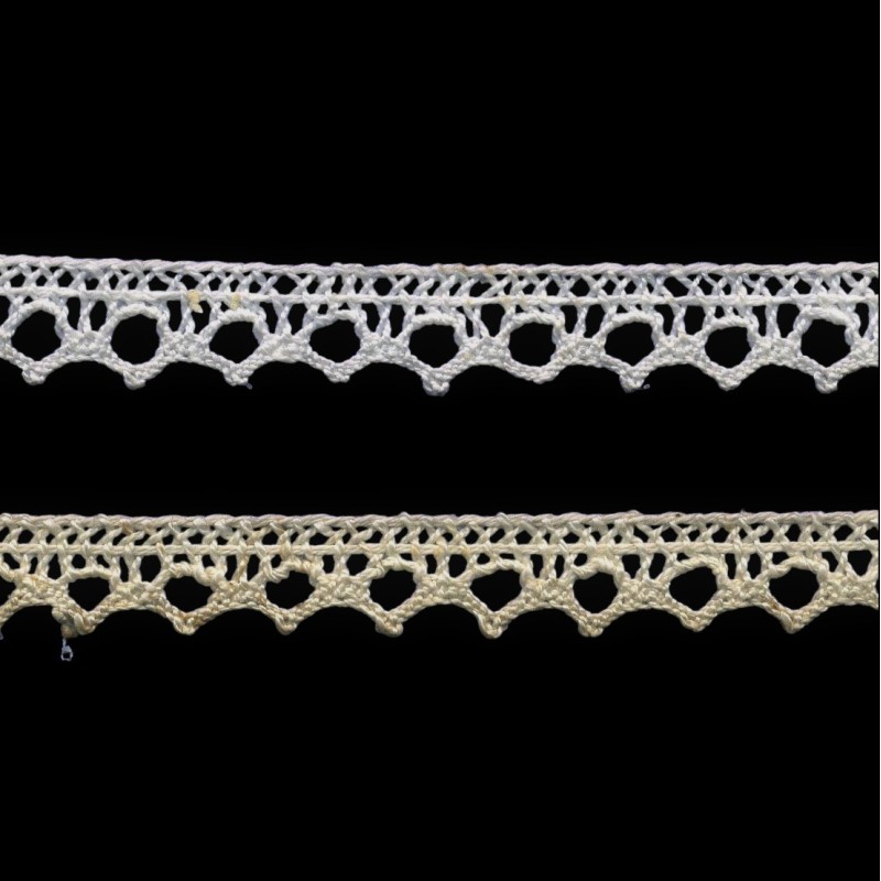 CROCHET LACE COTTON  1.3 cm art.393