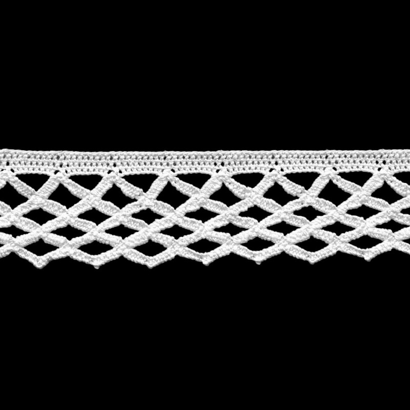 CROCHET LACE COTTON  2.5 cm art.1146