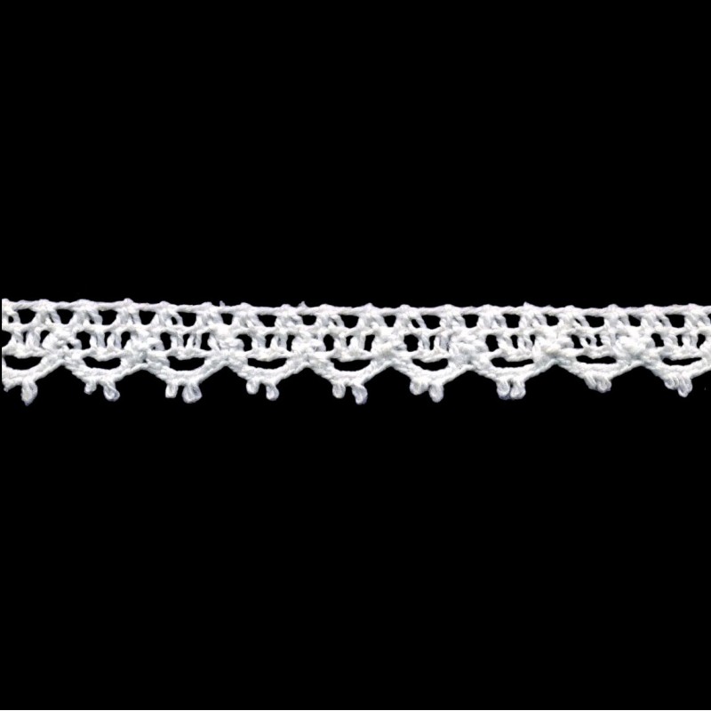 CROCHET LACE COTTON  1.3 cm art.120042