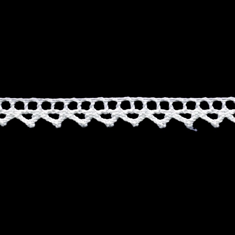 CROCHET LACE COTTON  1.2 cm art.1364