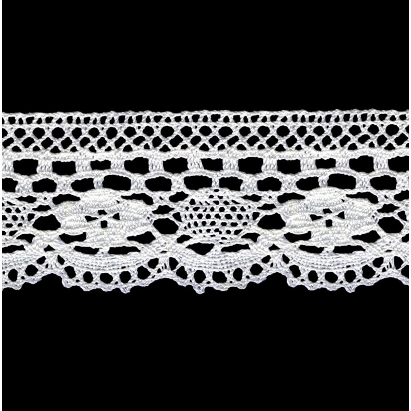 CROCHET LACE COTTON  6 cm art.1753