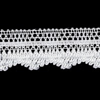 CROCHET LACE COTTON  6 cm with noses