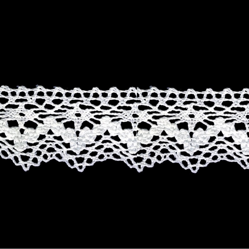 CROCHET LACE COTTON 4 cm  ART.771