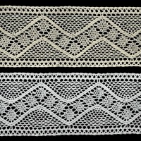 CROCHET STRAIGHT LACE COTTON  8 cm