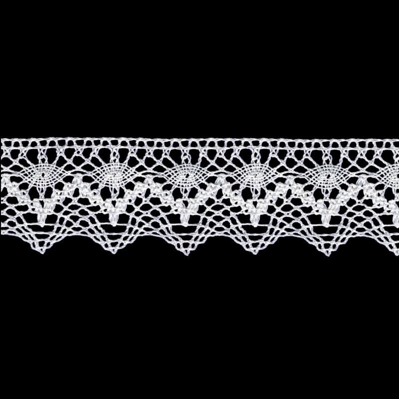 CROCHET LACE COTTON  5 cm with nose