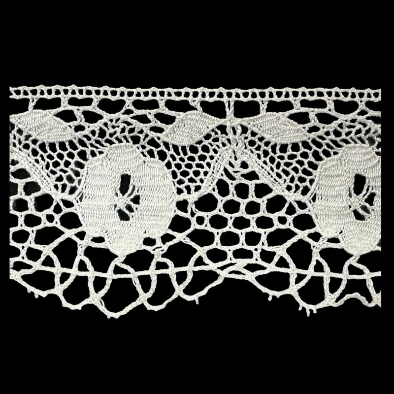 CROCHET LACE COTTON  7 cm art.1463