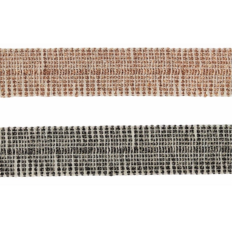 ΒΑΜΒΑΚΕΡΗ ΤΡΕΣΣΑ ΜΕ ΛΟΥΡΕΞ  3 cm