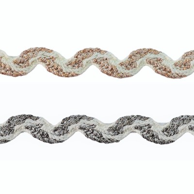 ΒΑΜΒΑΚΕΡΗ ΤΡΕΣΣΑ ΖΙΚ ΖΑΚ ΜΕ ΛΟΥΡΕΞ  1.7 cm