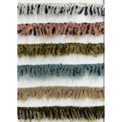 FRINGE ACRYLIC MOHER TRIMMING 50 mm