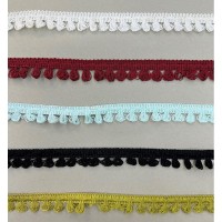 THIN FRINGE RAYON TRIMMING 30 mm