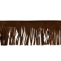 SUEDE FRINGE TRIMMING  70 mm