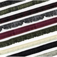 ELASTIC FRINGE ACRYLIC TRIMMING 30 mm