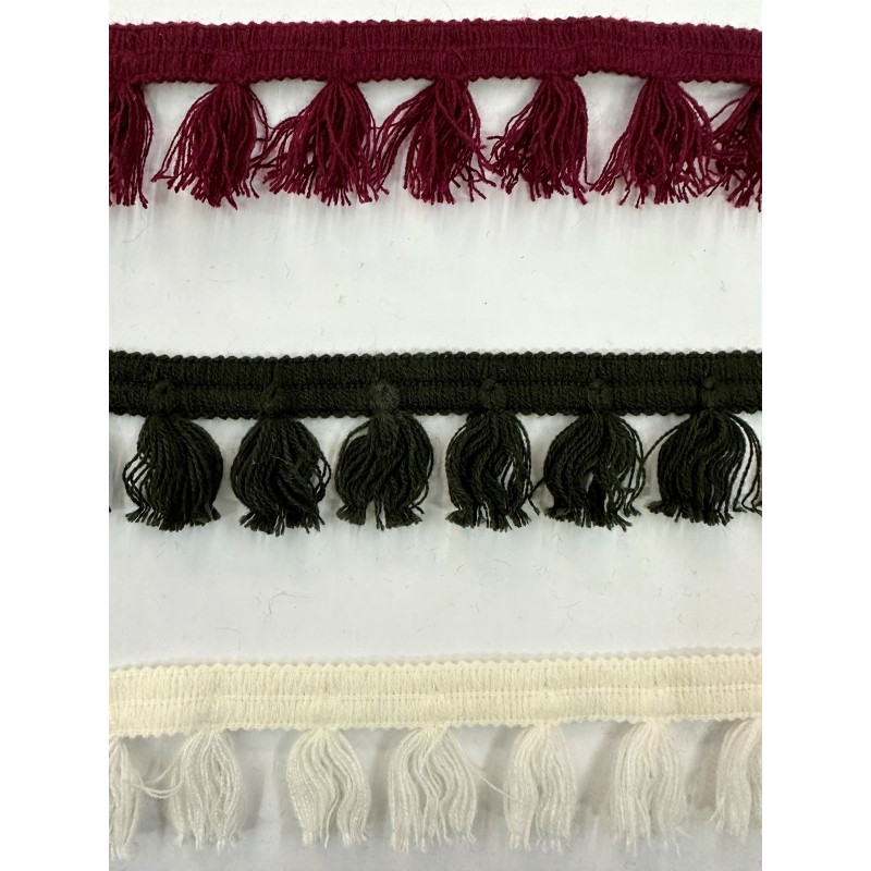 FRINGE ACRYLIC TRIMMING 50 mm TASSELS