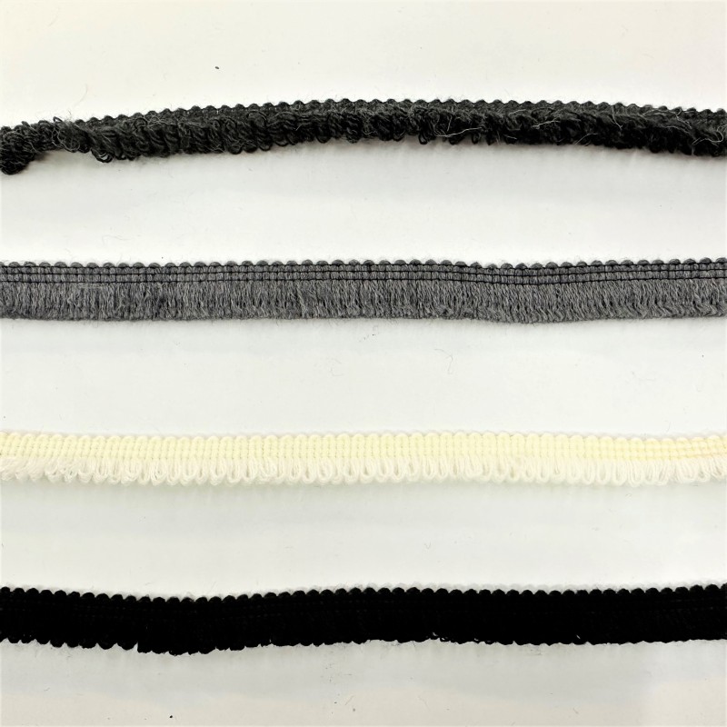 ELASTIC FRINGE ACRYLIC TRIMMING 15 mm