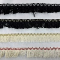 ELASTIC FRINGE ACRYLIC TRIMMING 50 mm
