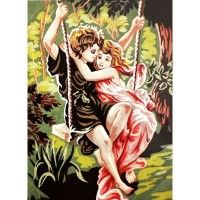 PRINTED EMBROIDERY FRAME 50 x 35 cm  (14.862)