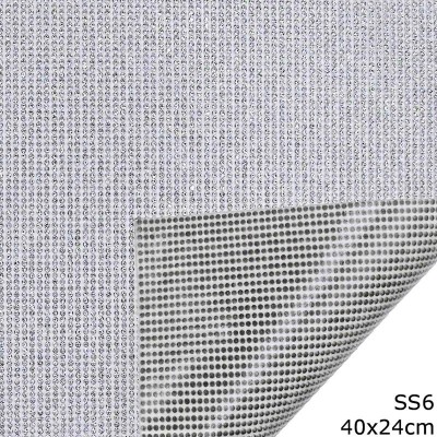 ΤΡΕΣΣΑ ΣΤΡΑΣ (SS6) ΘΕΡΜΟΚΟΛΛΗΤΙΚΗ 10 x 24 cm