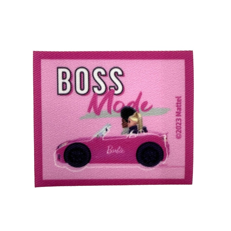 IRON ON PATCH BARBIE "BOSS"