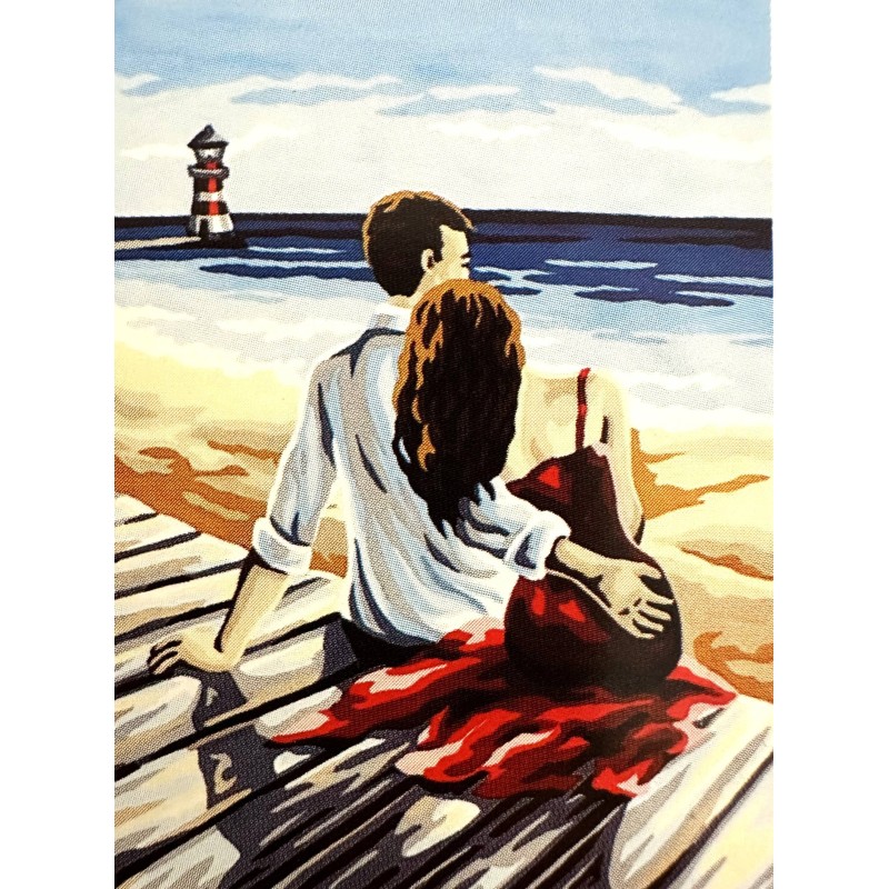 PRINTED EMBROIDERY FRAME 50 x 35 cm (14.871)