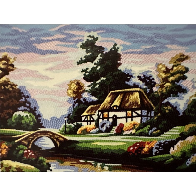 ΚΕΝΤΗΜΑ ΣΤΑΜΠΩΤΟ 50 x 35 cm (14.872) ΚΑΔΡΟ GOBELIN