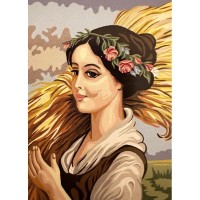 PRINTED EMBROIDERY FRAME 50 x 38 cm (14.875)