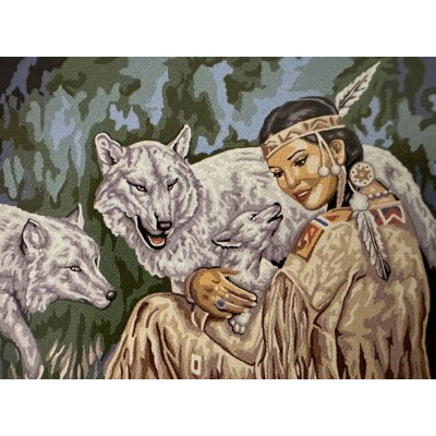 ΚΕΝΤΗΜΑ ΣΤΑΜΠΩΤΟ 50 x 38 cm (14.878) ΚΑΔΡΟ GOBELIN