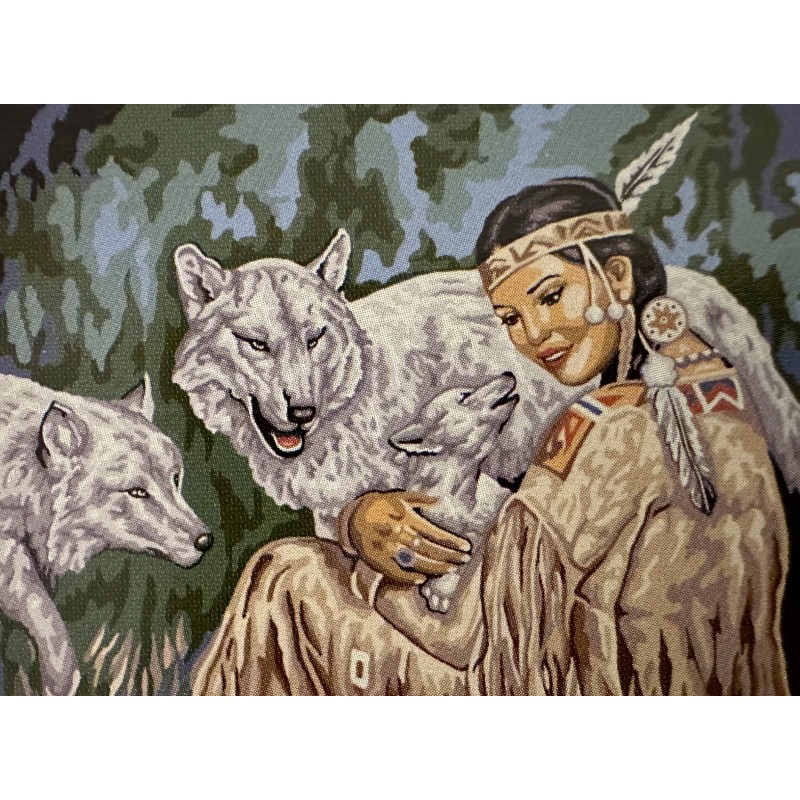 ΚΕΝΤΗΜΑ ΣΤΑΜΠΩΤΟ 50 x 38 cm (14.878) ΚΑΔΡΟ GOBELIN