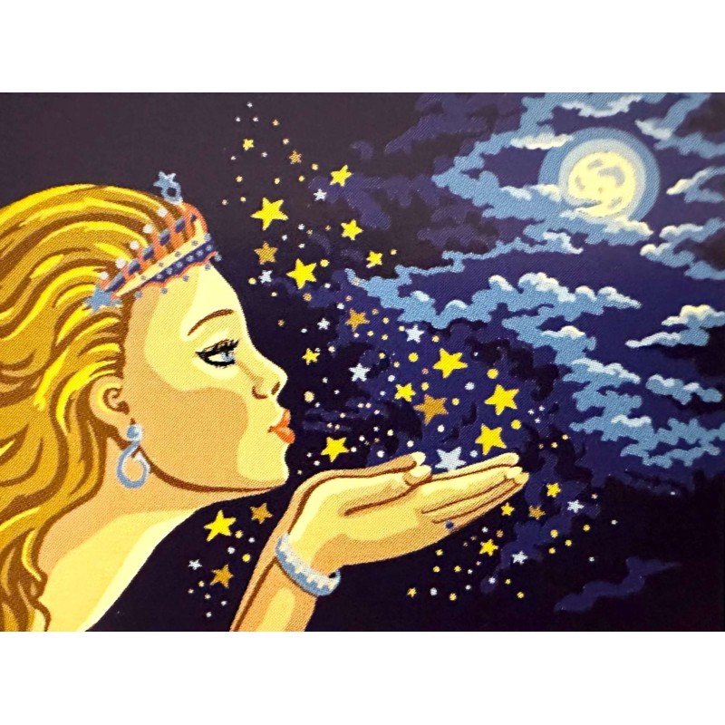 PRINTED EMBROIDERY FRAME 40 x 30 cm  (40.150)