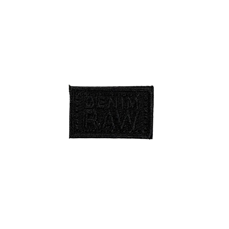 IRON ON PATCH RECTANGLE SMALL "Raw"