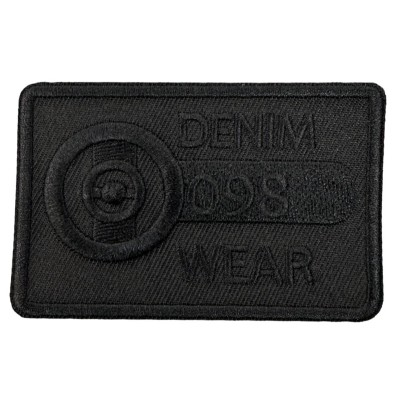 IRON ON PATCH RECTANGLE XL "Wear"