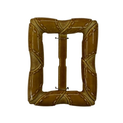 PLASTIC SQUARE BAMBOO BUCKLE