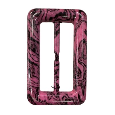 PLASTIC RECTANGLE BUCKLE  7 cm colorful