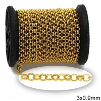 CHAIN 3 mm rounded
