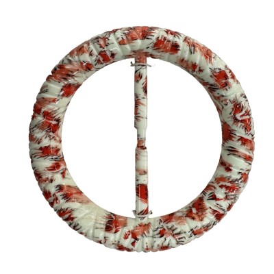 ΠΛΑΣΤΙΚΗ ΑΓΚΡΑΦΑ ΣΤΡΟΓΓΥΛΗ  6 cm πολυχρωμη